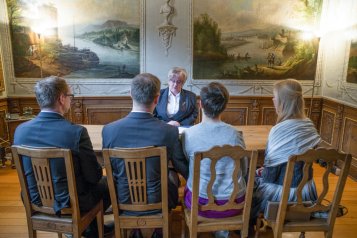 Trauzimmer im Haus Troistorff